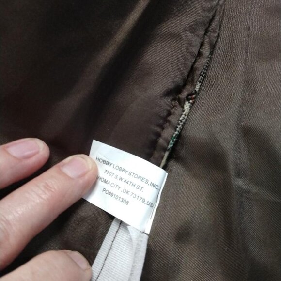 Christmas Tree Skirt Primitive 46" - Picture 7 of 10